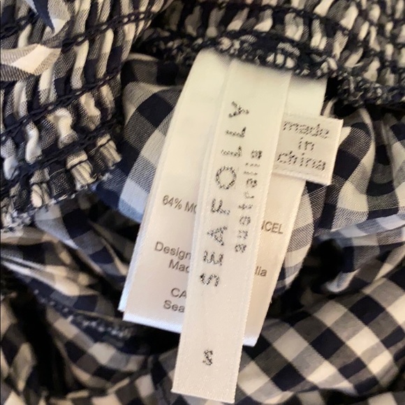 Seafolly Gingham Romper - Picture 4 of 4